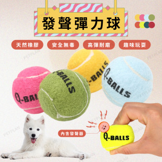 PetPlan 寵物玩具 高彈力球 磨牙玩具 貓狗玩具 耐磨耐咬 彈力球